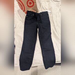 Good American Always Fits Midnight Blue Skinny Leg Jeans